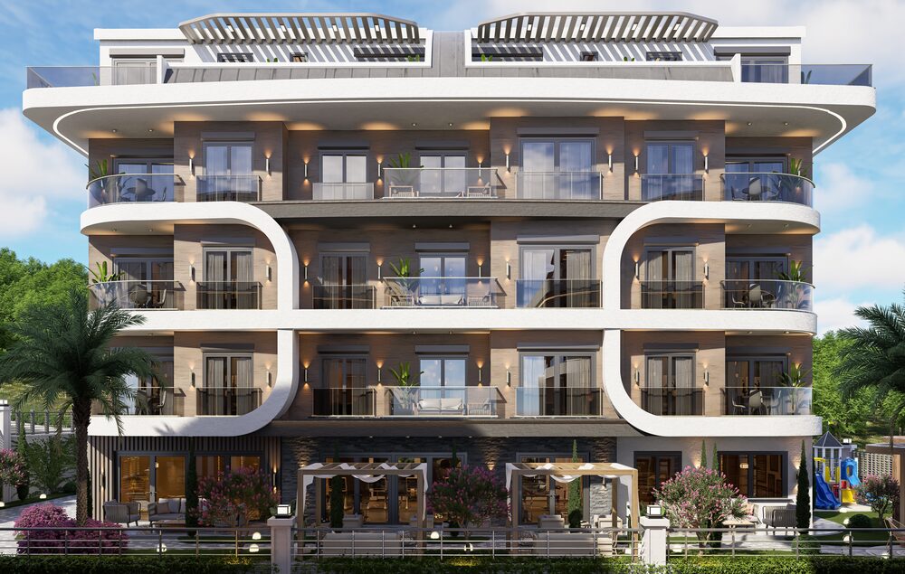 Trendy Cleopatra – pool and landscaped social areas